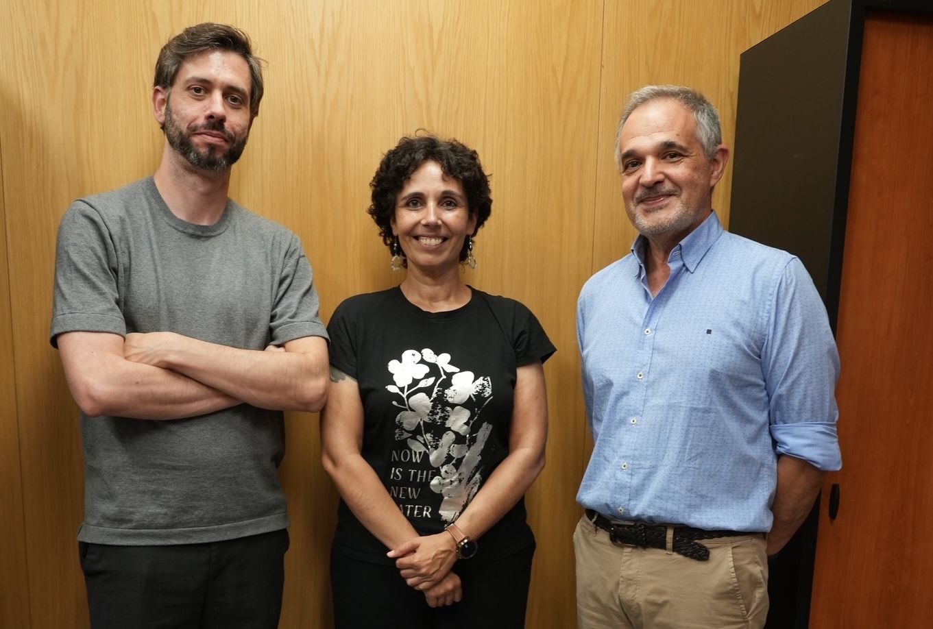Daniel Paiva, Sandra Oliveira e Mário Vale