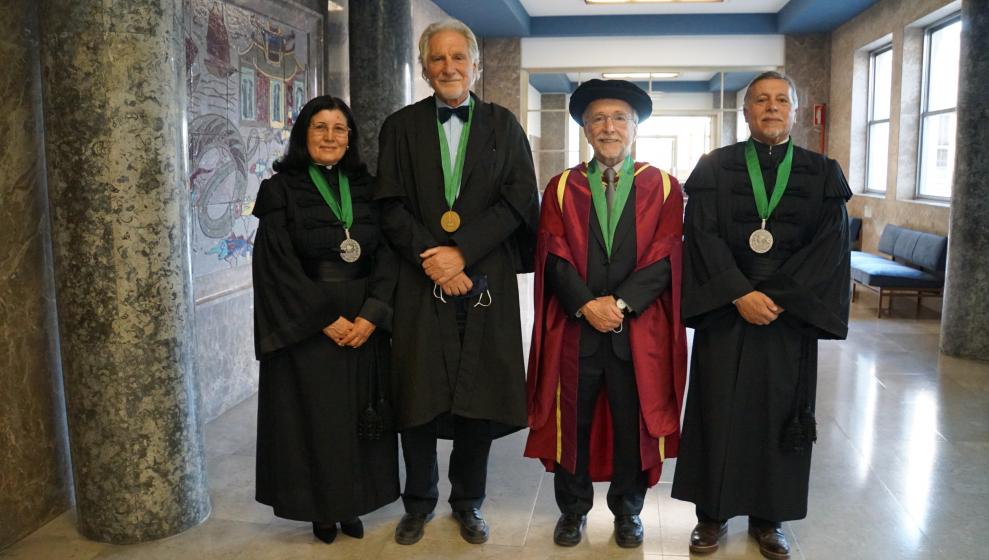 Prof. Lucinda Fonseca, Prof. Russell King, Prof. Alan Williams e Prof. José Manuel Simões
